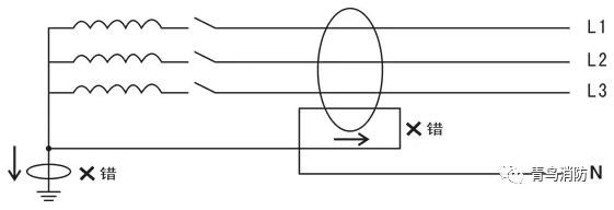 互感器零线方向穿反