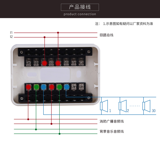 北大青鸟JBF-143F输出模块失去接线图